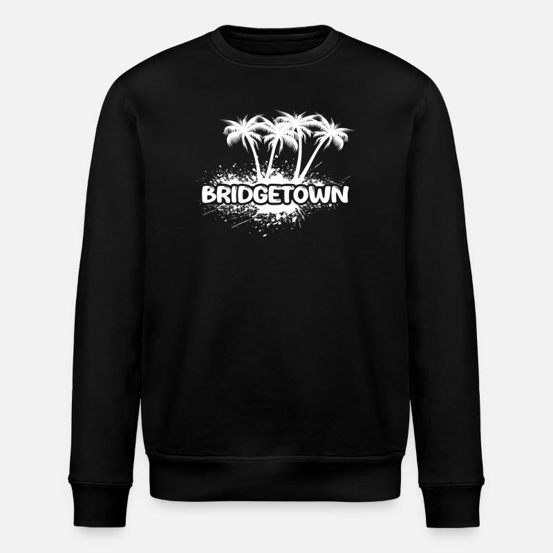 Gift for Bridgetown - Stanley/Stella ROLLER Unisex Organic Sweatshirt - black