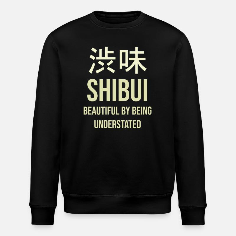 Shibui Minimalisme Épuré - Sweat bio ROLLER Stanley/Stella Unisexe - noir