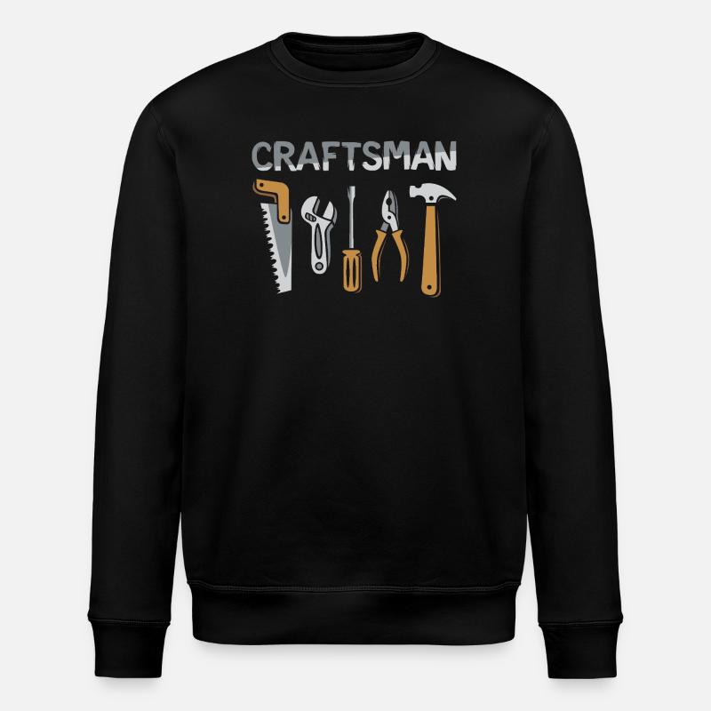 Outils d’artisan Craftsman Design - Sweat bio ROLLER Stanley/Stella Unisexe - noir