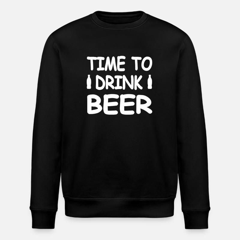 Bière - Sweat bio ROLLER Stanley/Stella Unisexe - noir