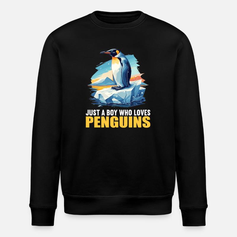 Pingouins Pingouin - Sweat bio ROLLER Stanley/Stella Unisexe - noir