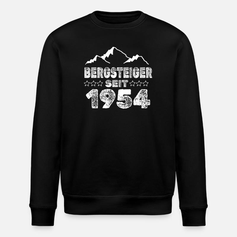1954 - Stanley/Stella ROLLER Unisex Organic Sweatshirt - black