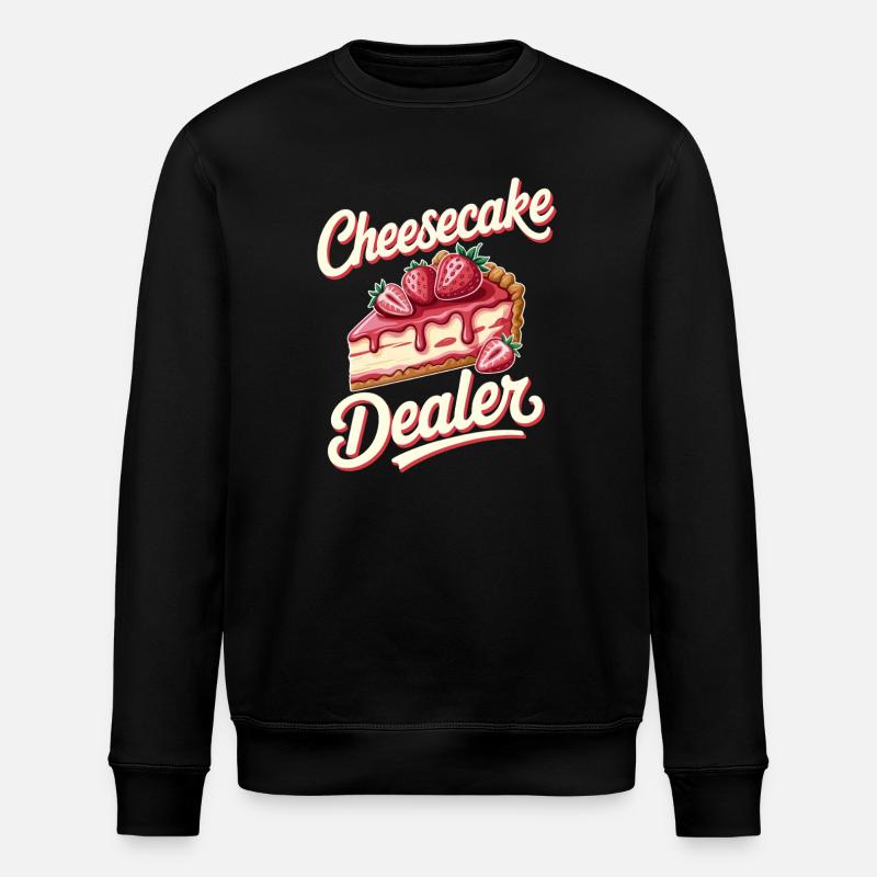 Cake - Stanley/Stella ROLLER Unisex Organic Sweatshirt - black