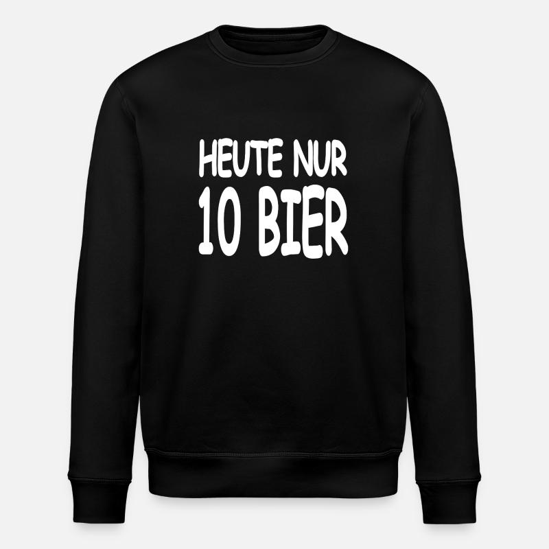 Bière - Sweat bio ROLLER Stanley/Stella Unisexe - noir