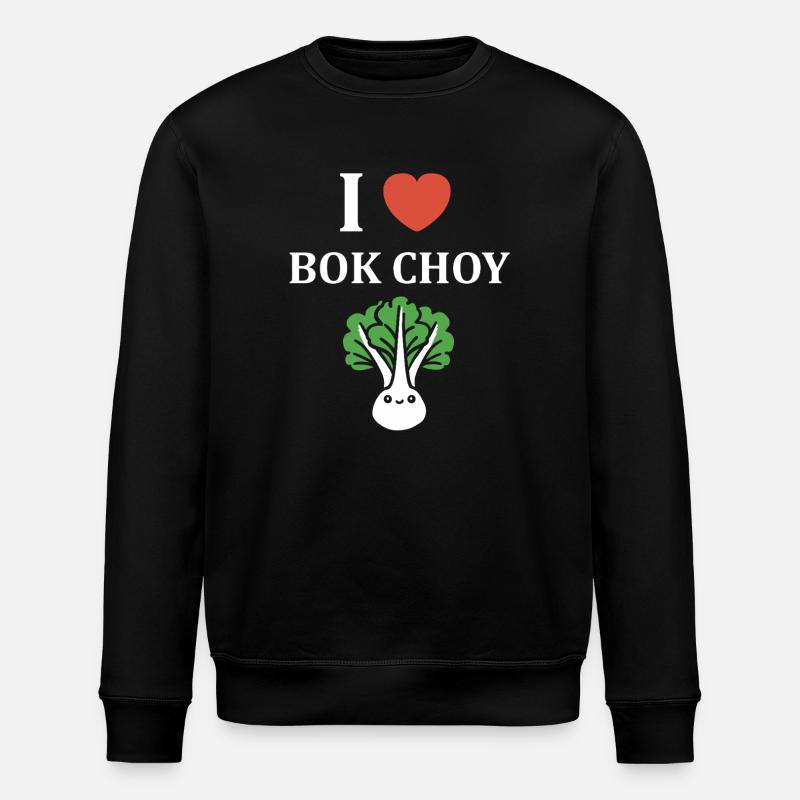 J'aime Bok Choy Tee Vert - Sweat bio ROLLER Stanley/Stella Unisexe - noir