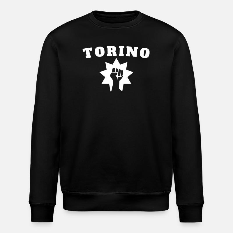 Torino - Stanley/Stella Unisex Bio-Sweatshirt ROLLER - Schwarz