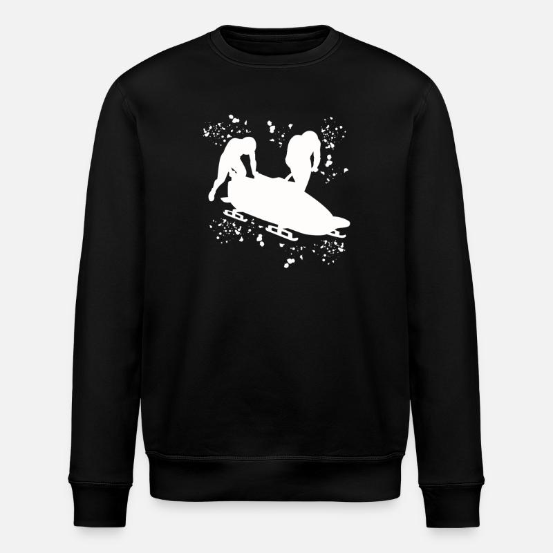 Bobsleigh Two-man Bobsleigh - Stanley/Stella ROLLER Unisex Organic Sweatshirt - black