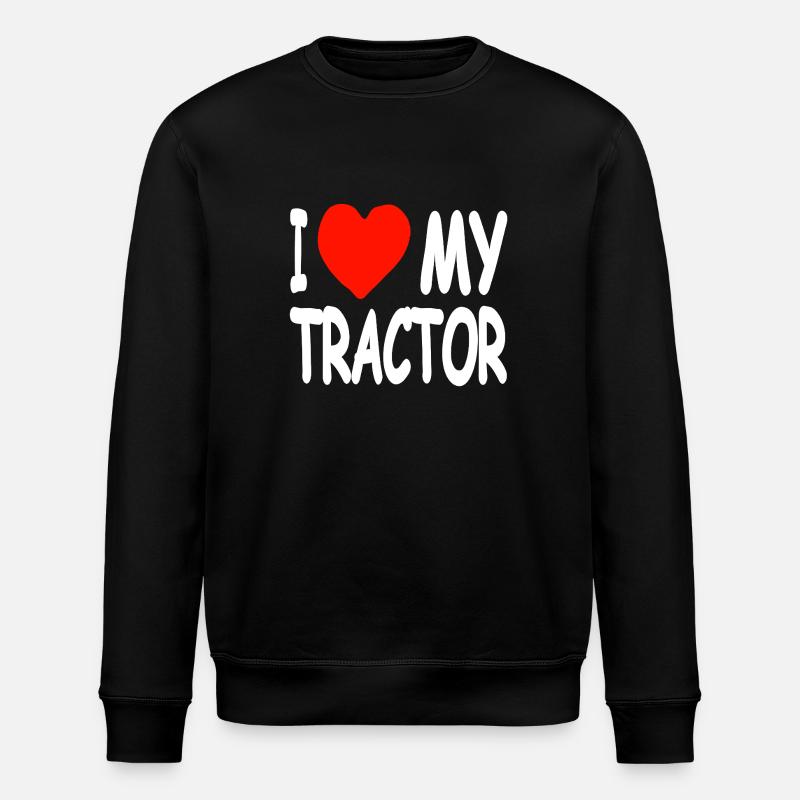Tractor - Stanley/Stella ROLLER Unisex Organic Sweatshirt - black