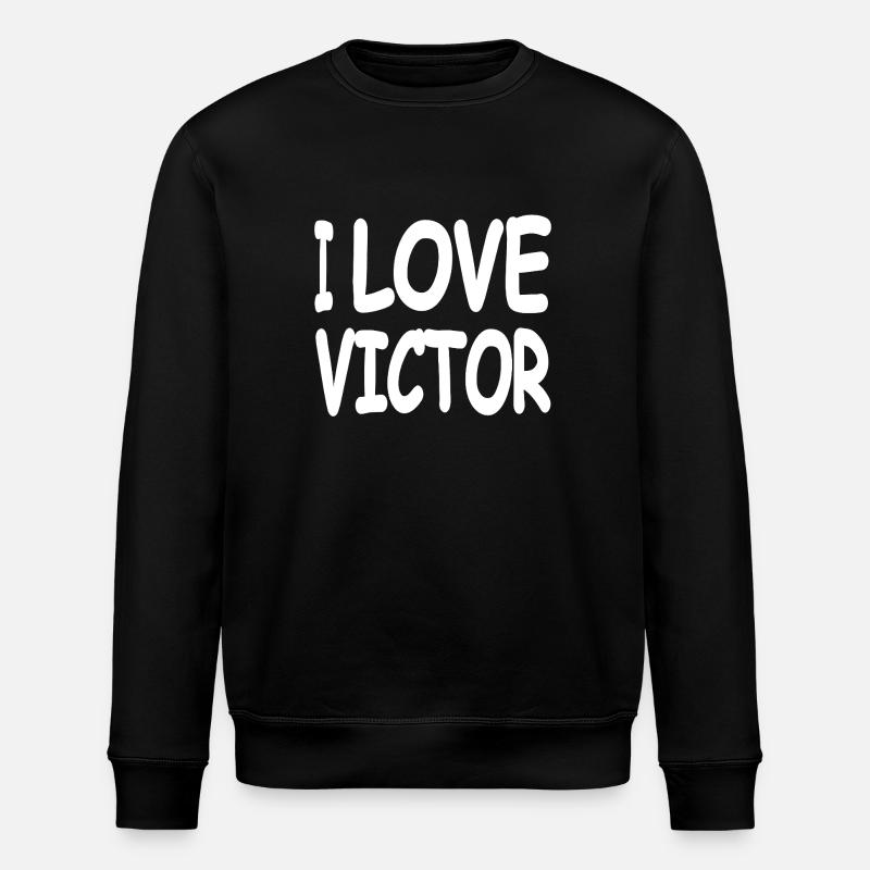 Victor - Stanley/Stella Unisex Bio-Sweatshirt ROLLER - Schwarz