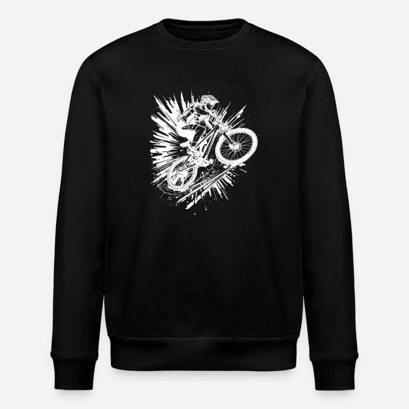 VTT Cyclisme VTT - Sweat bio ROLLER Stanley/Stella Unisexe - noir
