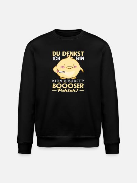 Bad mistake little chicks - Stanley/Stella ROLLER Unisex Organic Sweatshirt - black