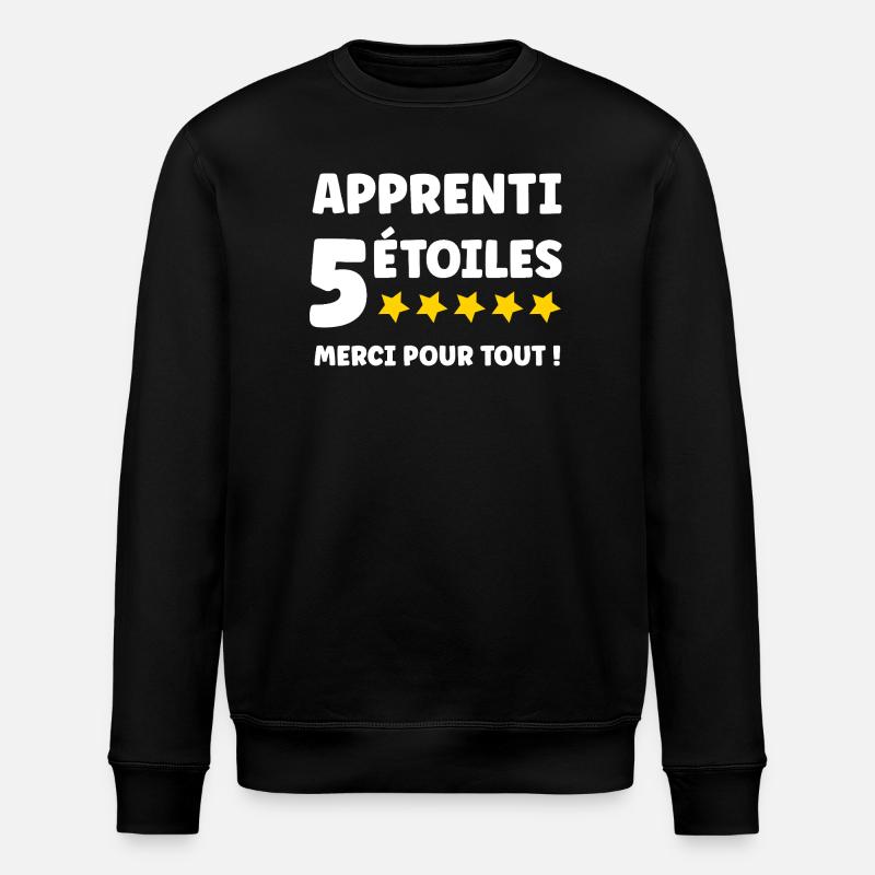 apprentice - Stanley/Stella ROLLER Unisex Organic Sweatshirt - black