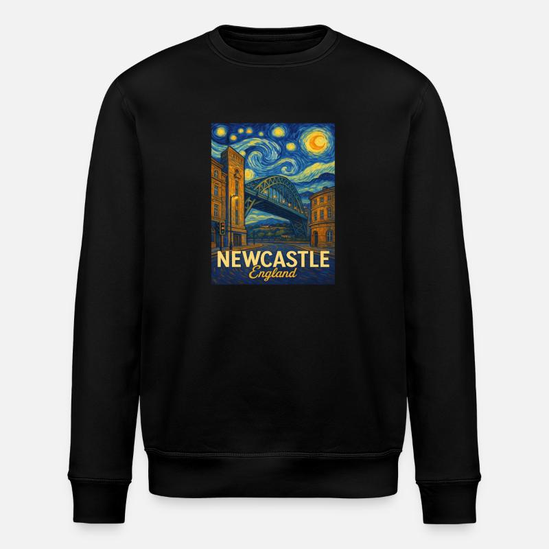Newcastle, Angleterre - Sweat bio ROLLER Stanley/Stella Unisexe - noir