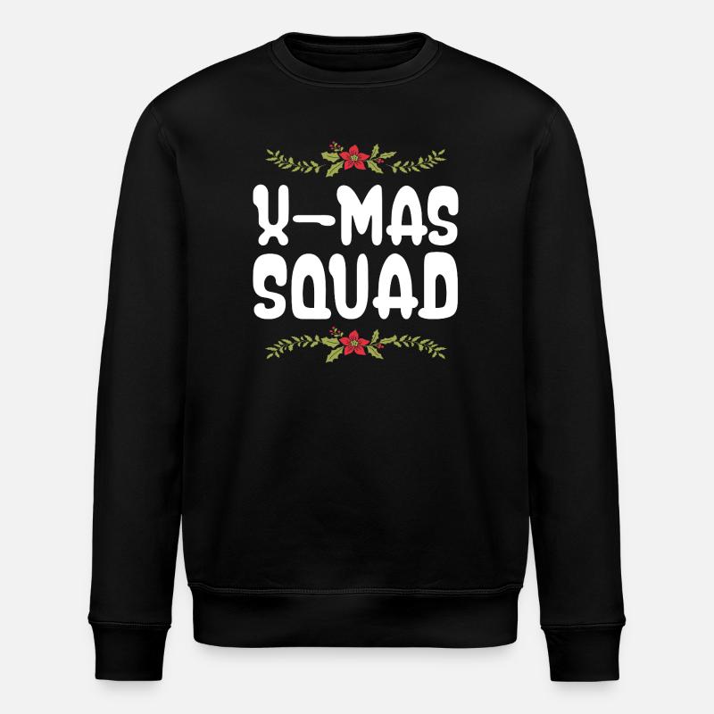 Escouade de Noël - Sweat bio ROLLER Stanley/Stella Unisexe - noir