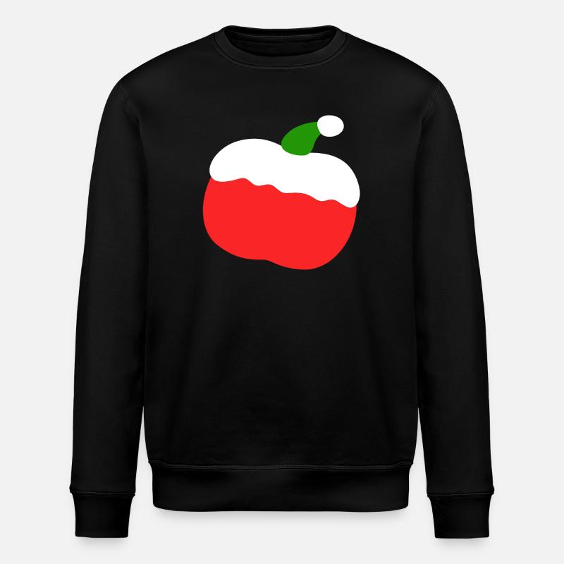 Pomme – Noël - Sweat bio ROLLER Stanley/Stella Unisexe - noir