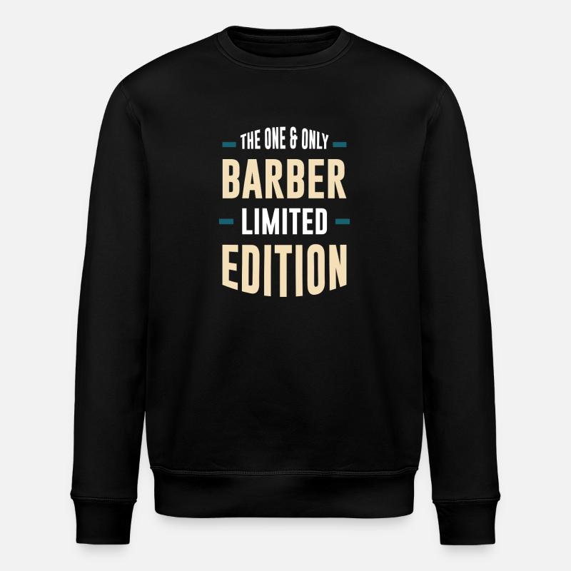 One&Only Barber Limited Edition - Stanley/Stella ROLLER Unisex Organic Sweatshirt - black