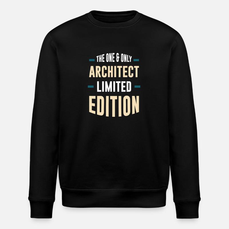 Einzigartiger Architekt Limited Edition - Stanley/Stella Unisex Bio-Sweatshirt ROLLER - Schwarz