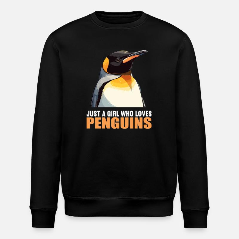 Pingouins Pingouin - Sweat bio ROLLER Stanley/Stella Unisexe - noir