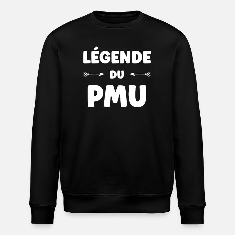 PMU-Humor - Stanley/Stella Unisex Bio-Sweatshirt ROLLER - Schwarz