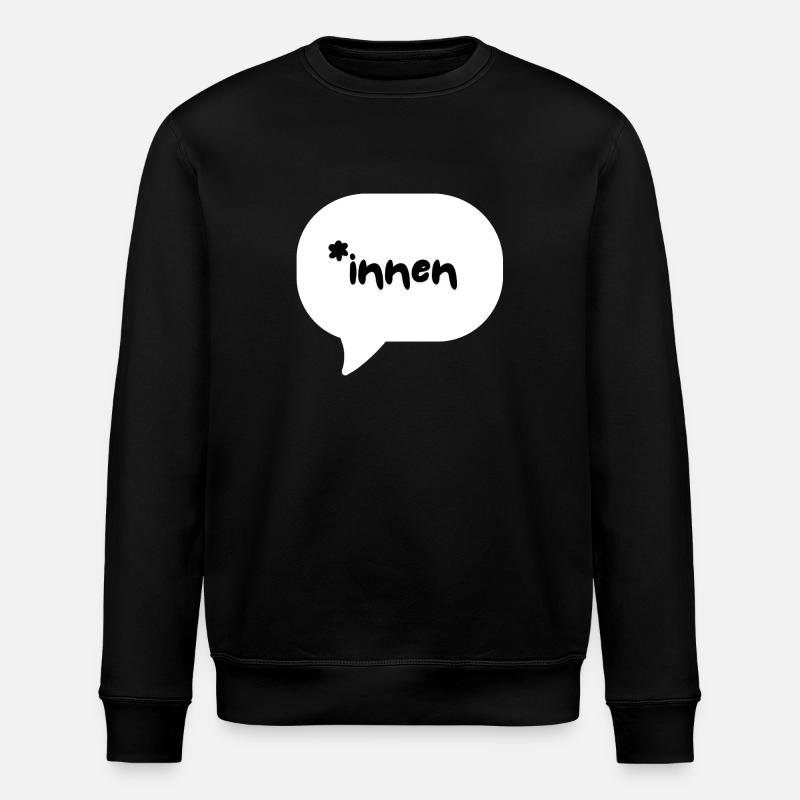 *inside - Stanley/Stella ROLLER Unisex Organic Sweatshirt - black