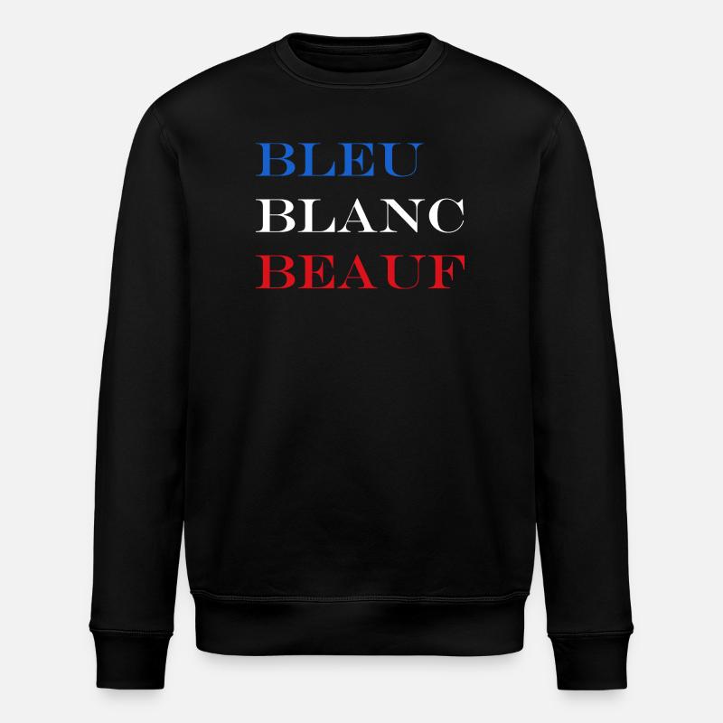 beeuf - Sweat bio ROLLER Stanley/Stella Unisexe - noir