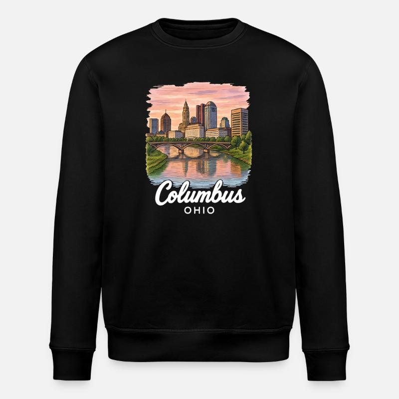 Columbus Ohio - Stanley/Stella Unisex Bio-Sweatshirt ROLLER - Schwarz