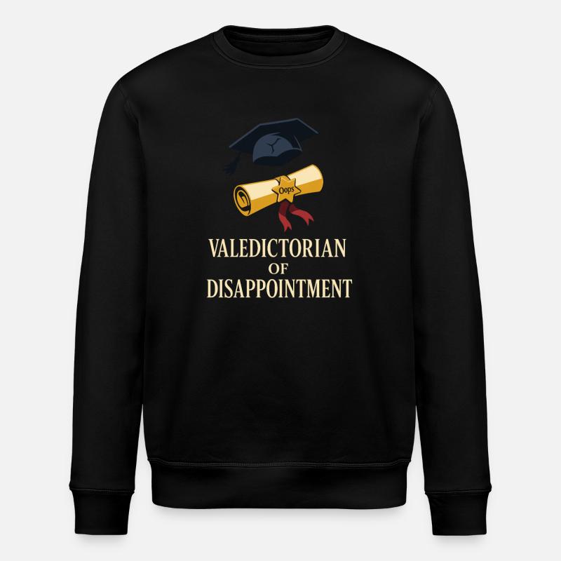 Hochbegabter Burnout-absolvent Mit Akademischem - Stanley/Stella Unisex Bio-Sweatshirt ROLLER - Schwarz