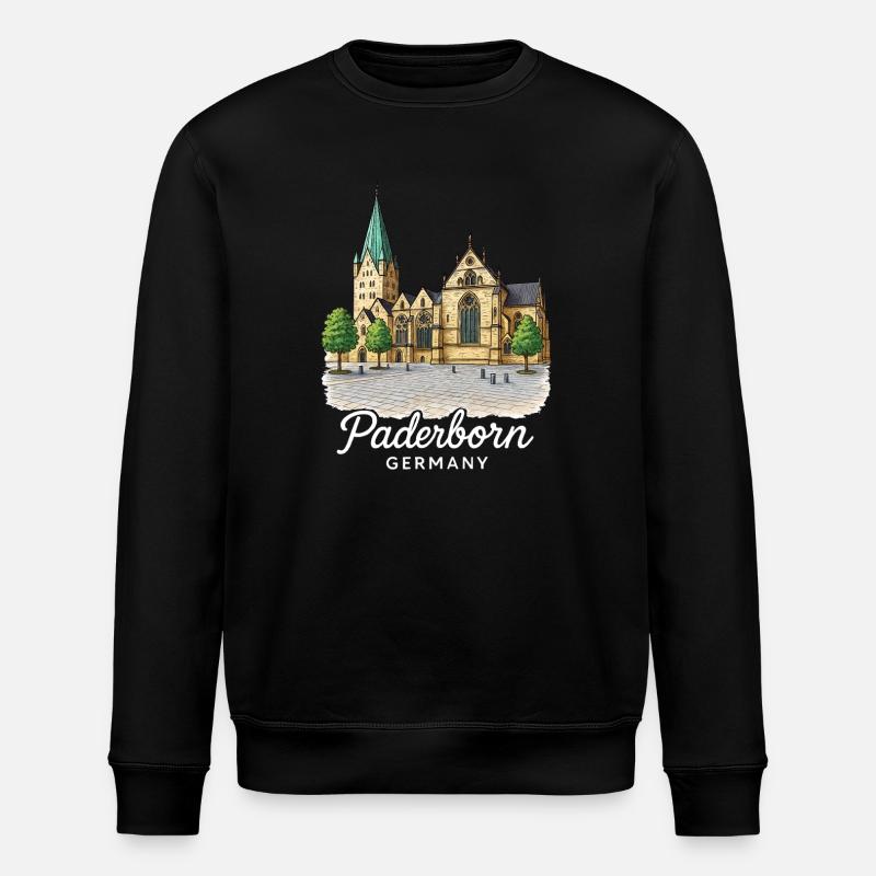 Paderborn - Stanley/Stella Unisex Bio-Sweatshirt ROLLER - Schwarz