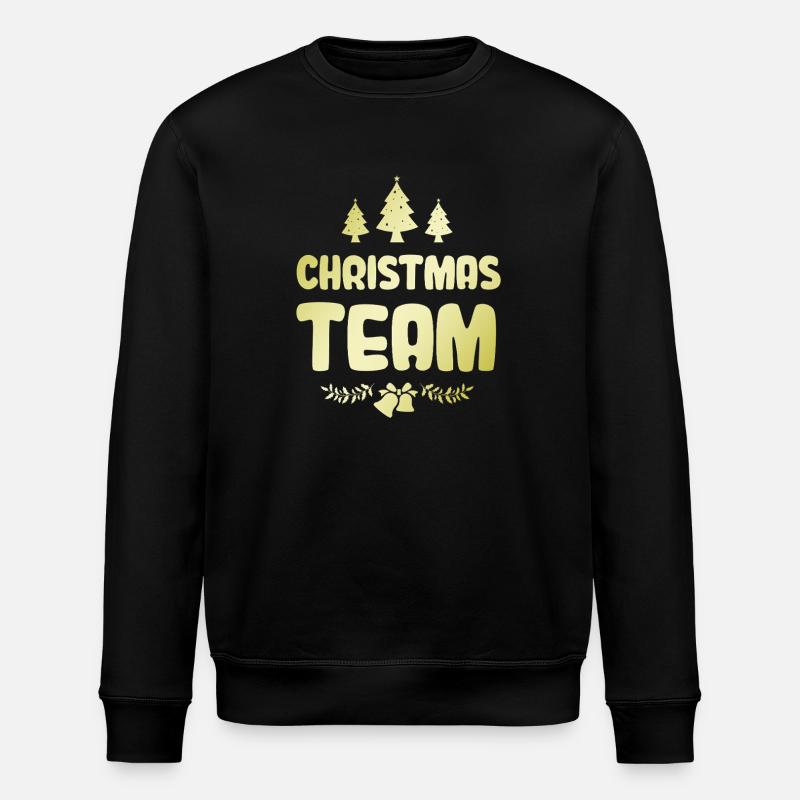 Christmas Crew Weihnachten - Stanley/Stella Unisex Bio-Sweatshirt ROLLER - Schwarz