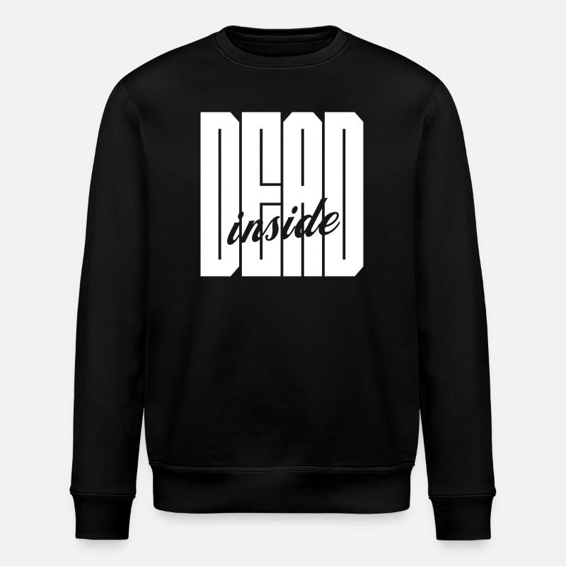 Dead Inside fettes Logo - Stanley/Stella Unisex Bio-Sweatshirt ROLLER - Schwarz
