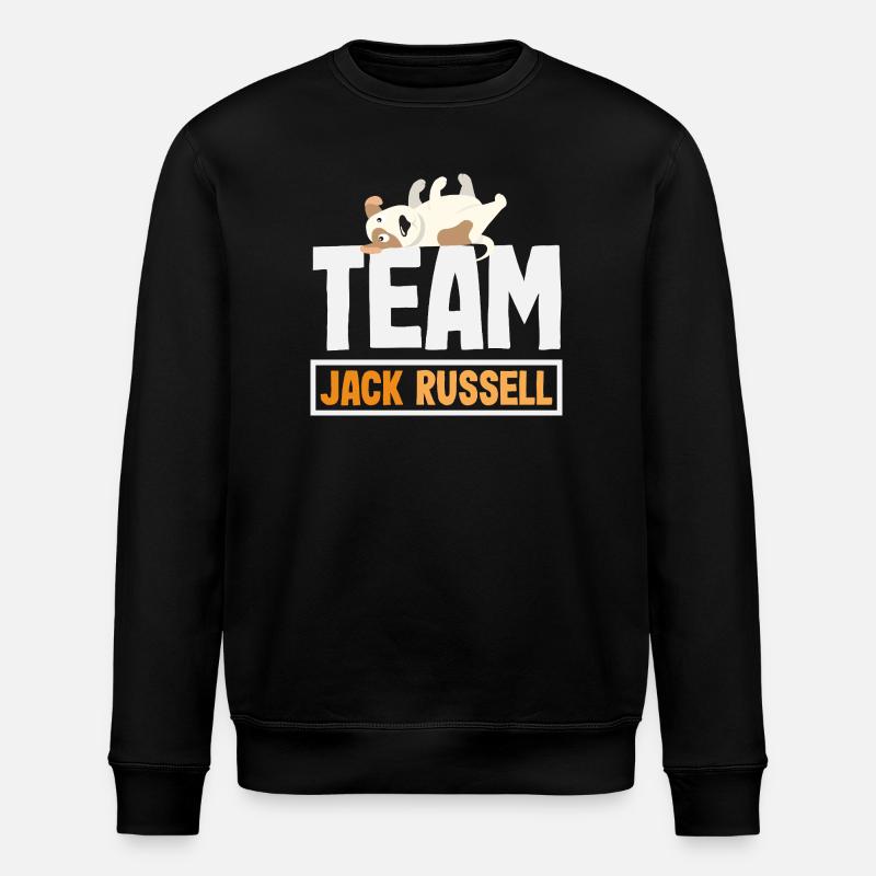 Drôle de Jack Russell Propriétaire Cadeau - Sweat bio ROLLER Stanley/Stella Unisexe - noir