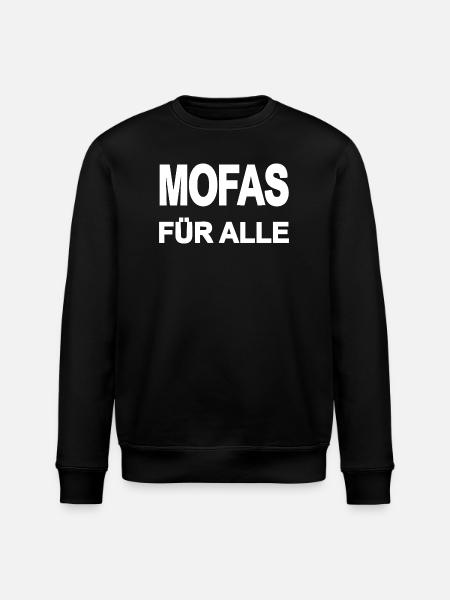 Mobylette - Sweat bio ROLLER Stanley/Stella Unisexe - noir