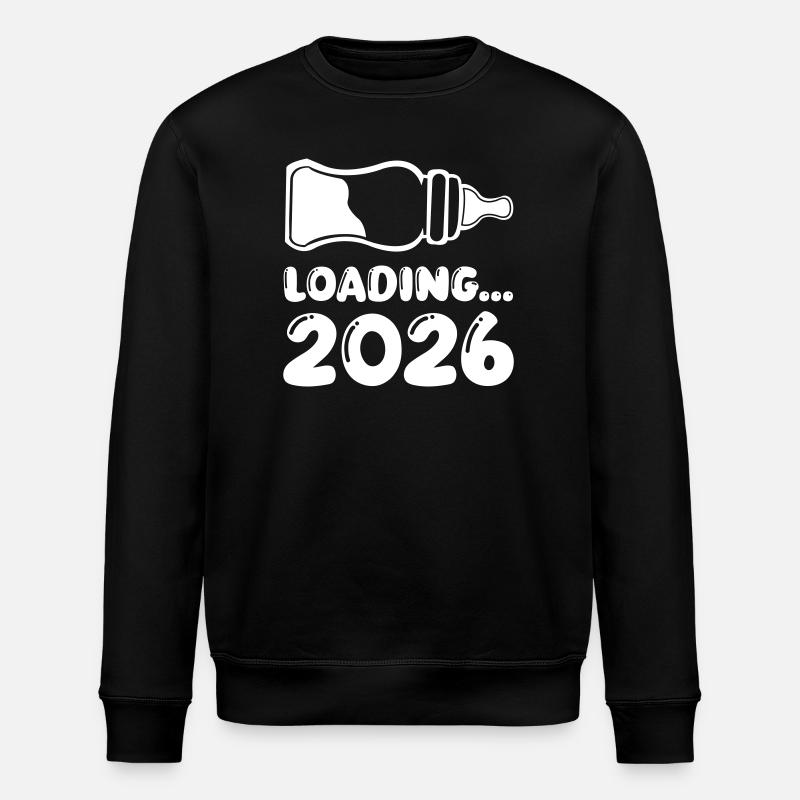 Loading 2026 Baby Bottle - Stanley/Stella ROLLER Unisex Organic Sweatshirt - black