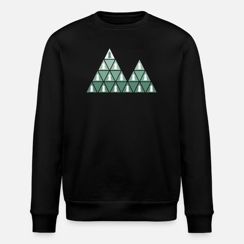 Tannen & Berge - Stanley/Stella Unisex Bio-Sweatshirt ROLLER - Schwarz