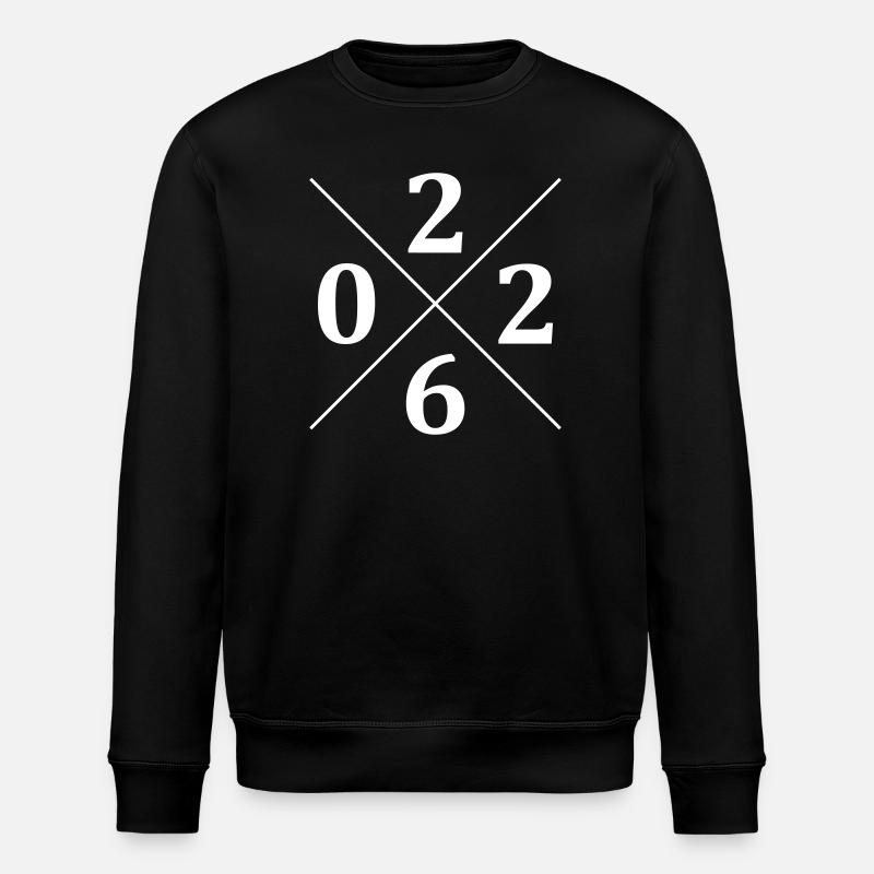 2026 - Stanley/Stella ROLLER Unisex Organic Sweatshirt - black