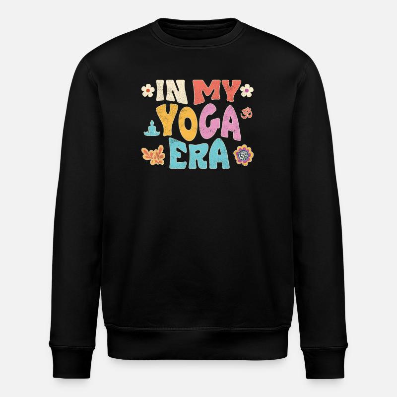 À l’époque du yoga - Sweat bio ROLLER Stanley/Stella Unisexe - noir