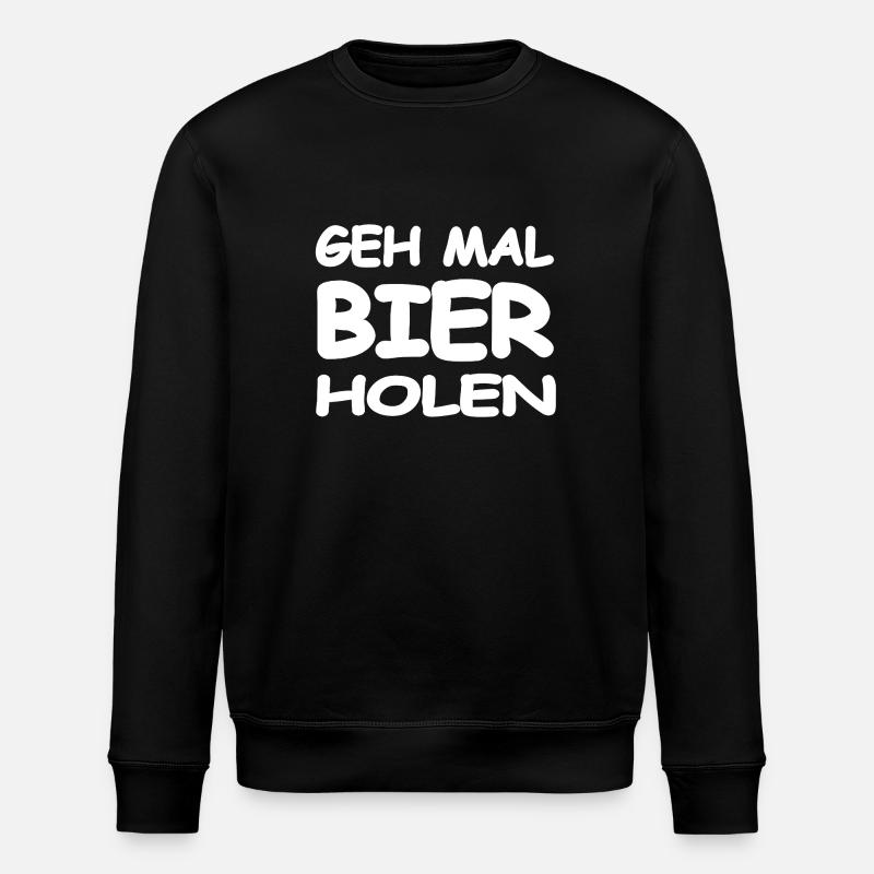 Bier - Stanley/Stella Unisex Bio-Sweatshirt ROLLER - Schwarz