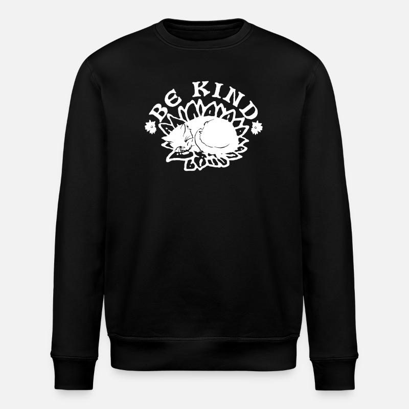 BE KIND - Stanley/Stella ROLLER Unisex Organic Sweatshirt - black