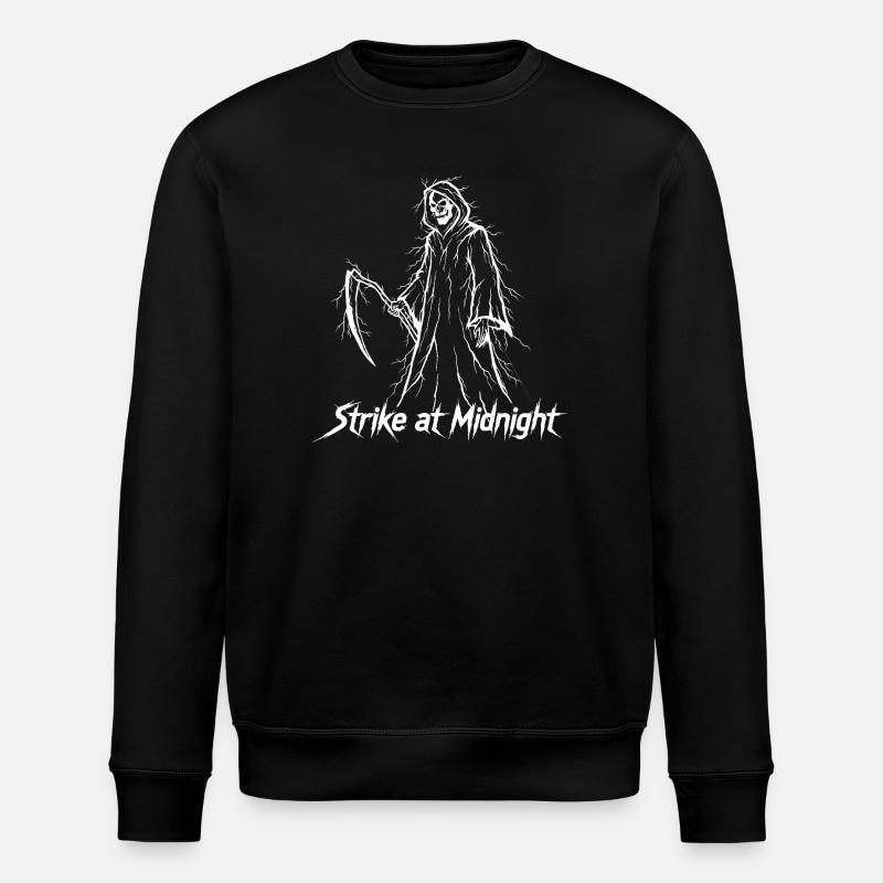 Strike at Midnight - Stanley/Stella Unisex Bio-Sweatshirt ROLLER - Schwarz