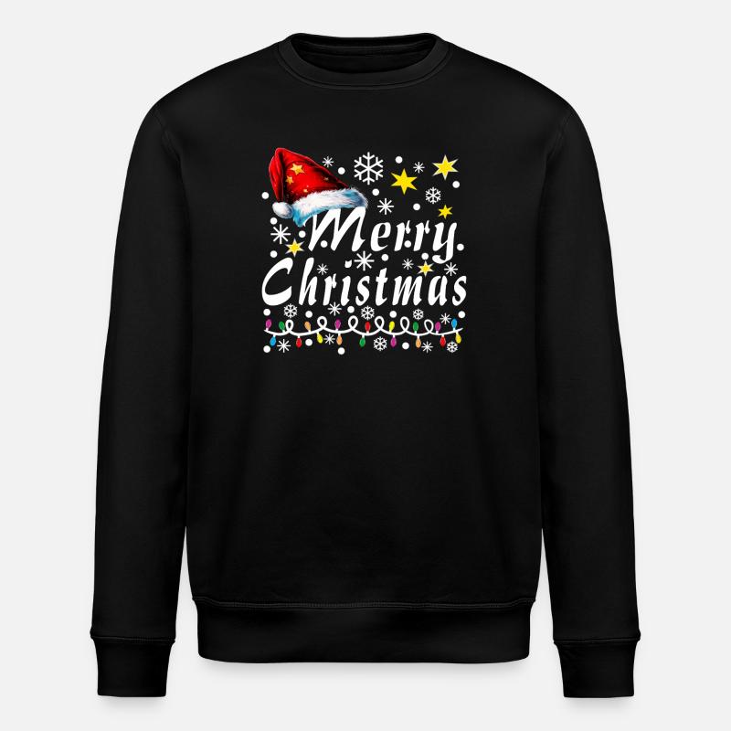 Joyeux Noël - Sweat bio ROLLER Stanley/Stella Unisexe - noir