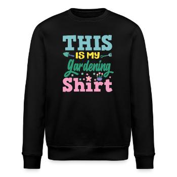 Garten- Und Pflanzenliebhaber Geschenke - Stanley/Stella Unisex Bio-Sweatshirt ROLLER - Schwarz - Vorne - Nik (191cm)