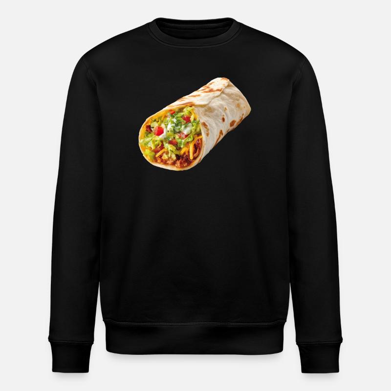 Burrito - Stanley/Stella ROLLER Unisex Organic Sweatshirt - black