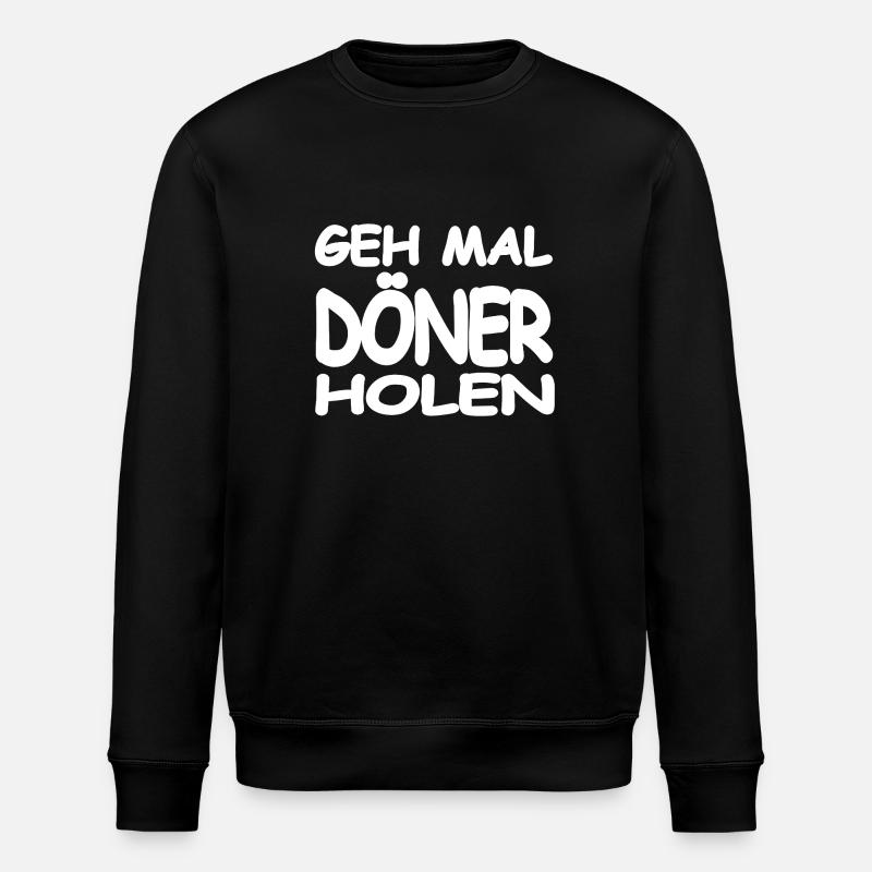 Döner - Stanley/Stella Unisex Bio-Sweatshirt ROLLER - Schwarz