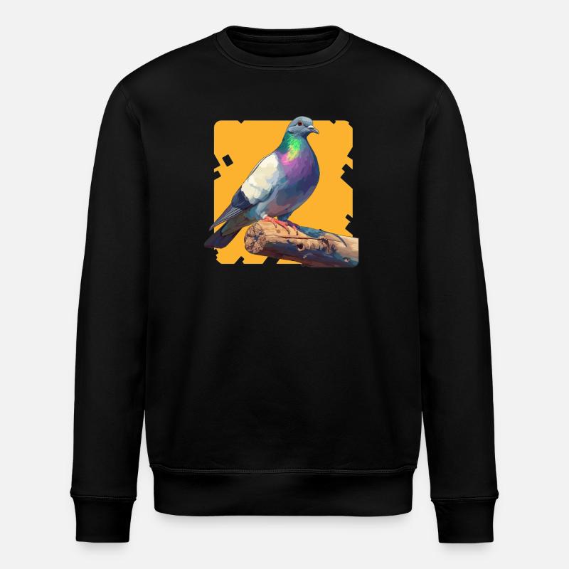 Pigeons Pigeon - Sweat bio ROLLER Stanley/Stella Unisexe - noir