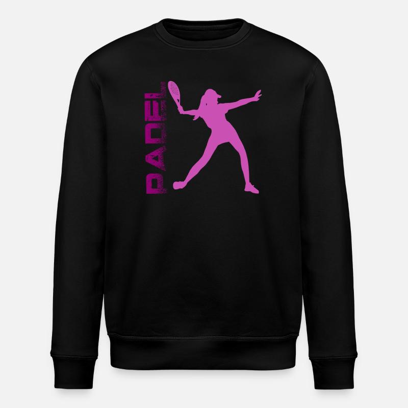 Padel - Stanley/Stella Unisex Bio-Sweatshirt ROLLER - Schwarz