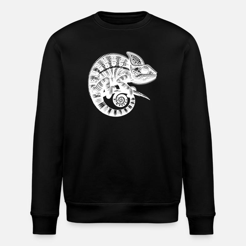 Tropical friend with style - Stanley/Stella ROLLER Unisex Organic Sweatshirt - black