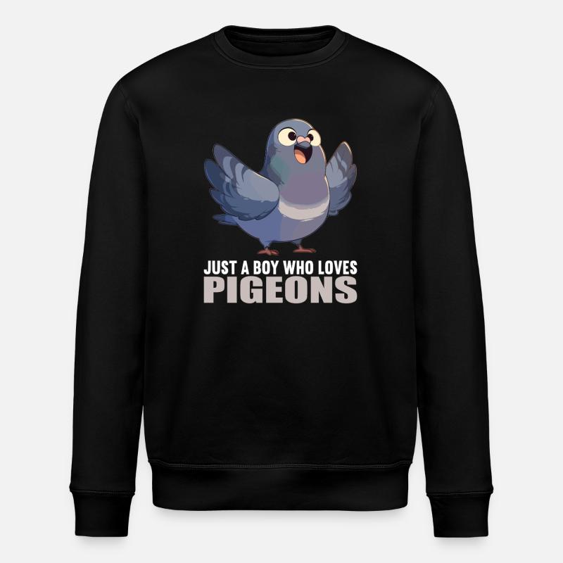 Pigeons Pigeon - Sweat bio ROLLER Stanley/Stella Unisexe - noir