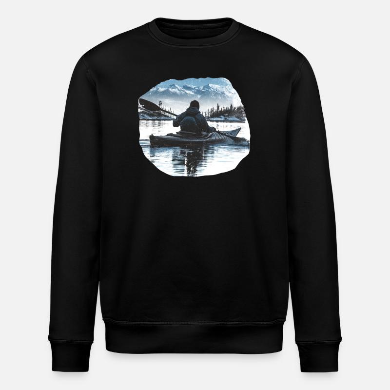 Kayak - Stanley/Stella Unisex Bio-Sweatshirt ROLLER - Schwarz