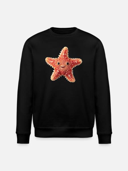 Starfish - Stanley/Stella ROLLER Unisex Organic Sweatshirt - black