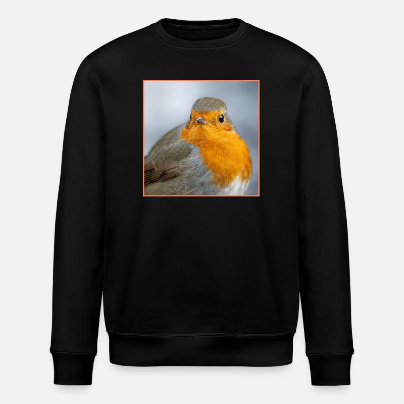 Robin Portrait - Sweat bio ROLLER Stanley/Stella Unisexe - noir